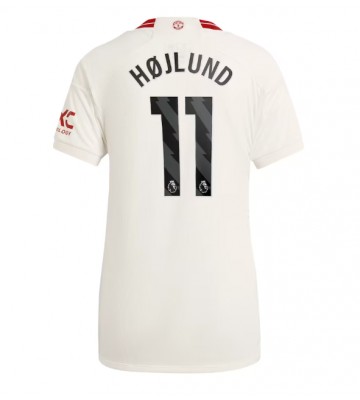 Manchester United Rasmus Hojlund #11 Tredje trøje Dame 2023-24 Kort ærmer